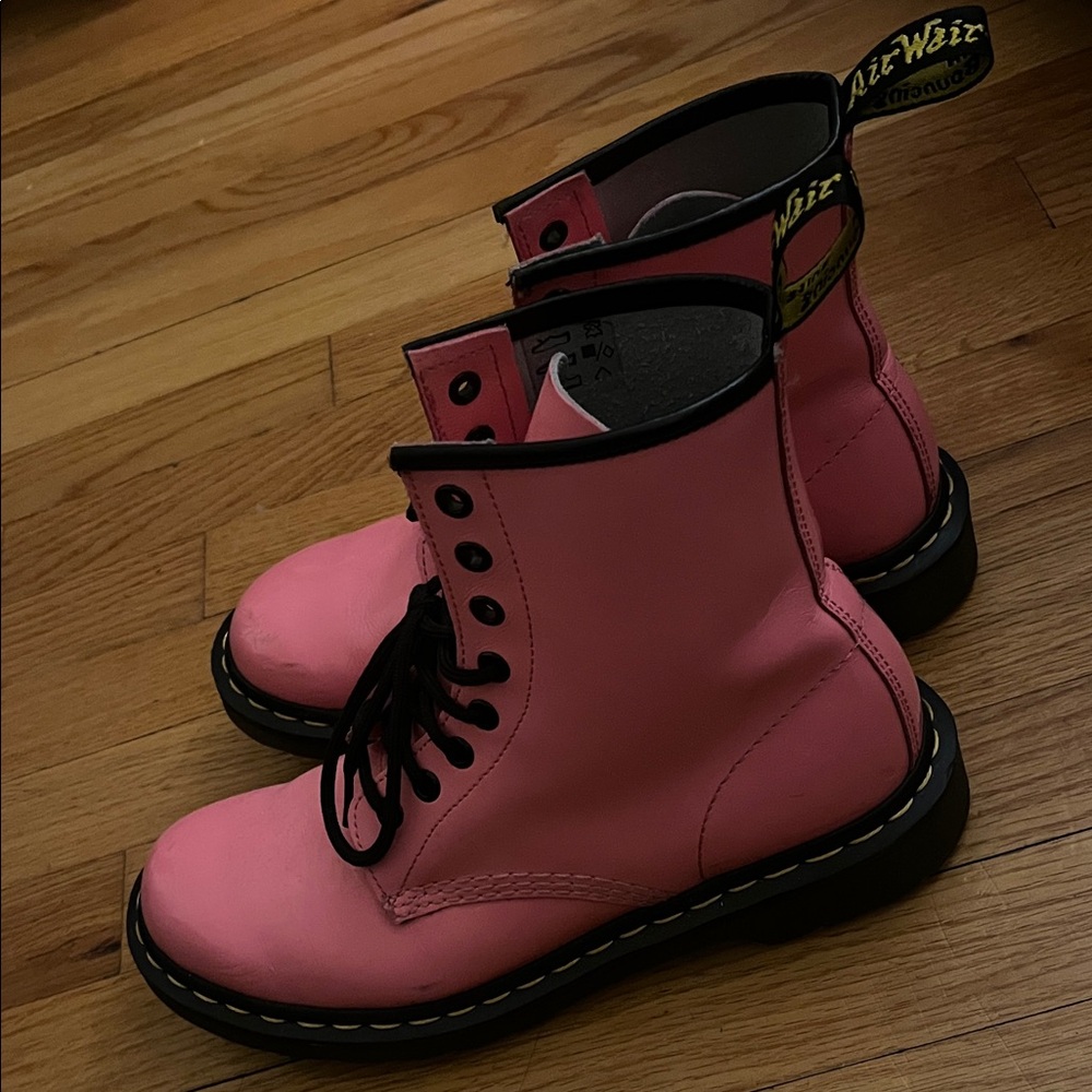 Dr. Martens Bubblegum Pink Boots